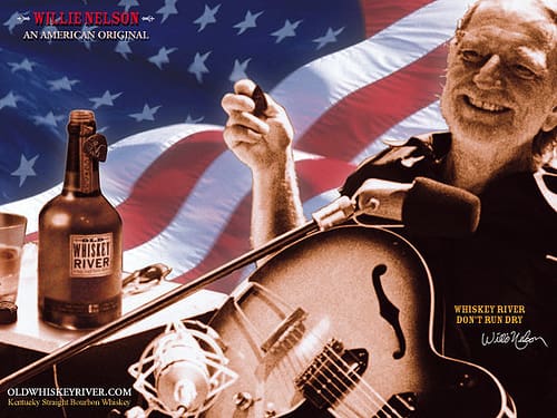 old-whiskey-river marques alcool célébrités Willie Nelson