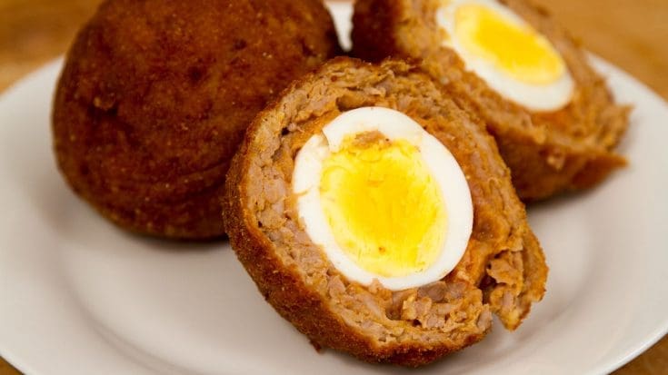 Œuf écossais (scotch eggs)