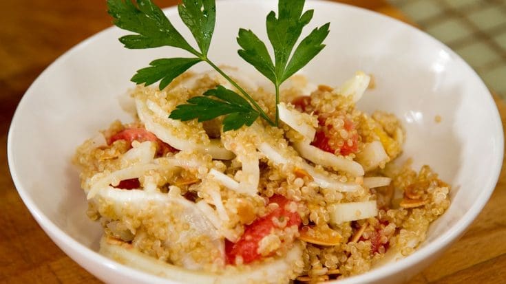 Salade de quinoa et fenouil