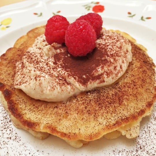 Pancake au tiramisu