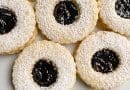Biscuits miroirs aux bleuets