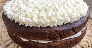 Recette de gâteau végan au chocolat et son glaçage à la margarine