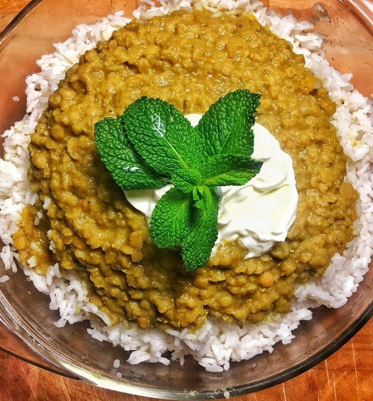 Dahl de lentilles rouges