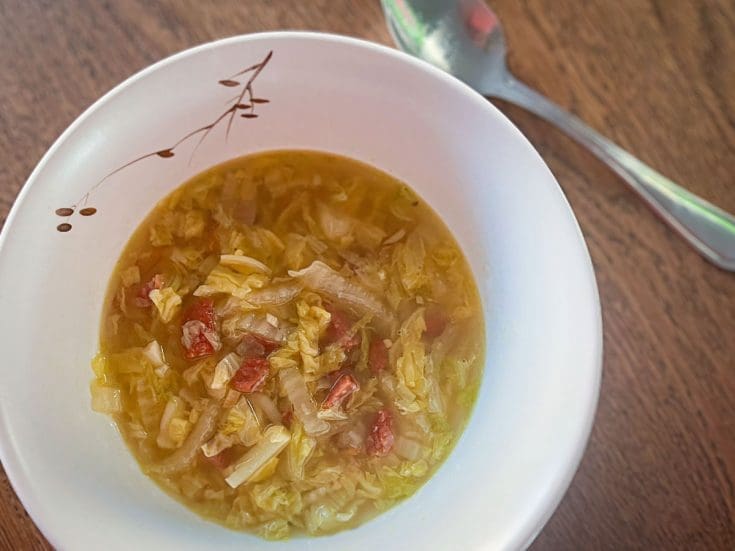 Soupe au chou classique super facile